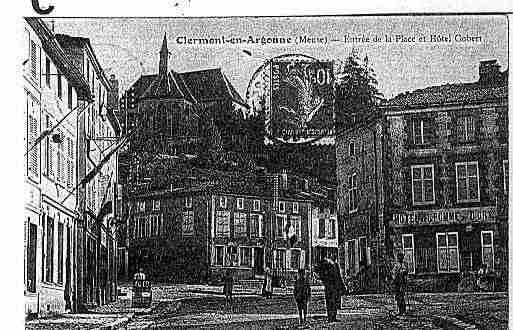Ville de CLERMONTENARGONNE Carte postale ancienne