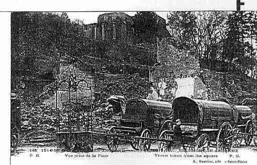Ville de CLERMONTENARGONNE Carte postale ancienne