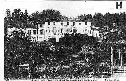Ville de CLERMONTENARGONNE Carte postale ancienne
