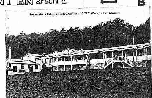 Ville de CLERMONTENARGONNE Carte postale ancienne