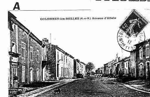 Ville de COLOMBEYLESBELLES Carte postale ancienne