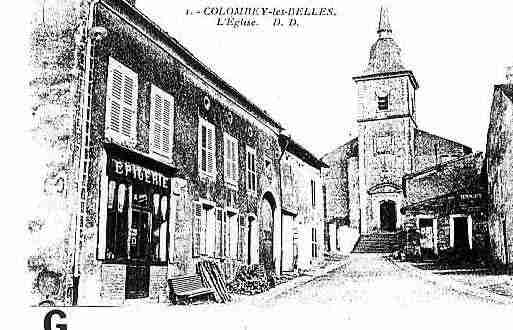 Ville de COLOMBEYLESBELLES Carte postale ancienne