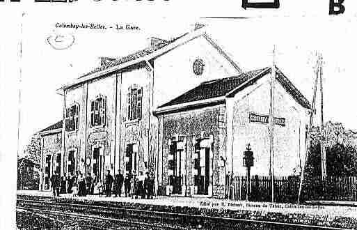 Ville de COLOMBEYLESBELLES Carte postale ancienne