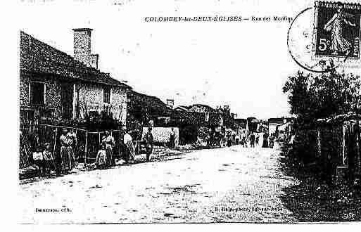 Ville de COLOMBEYLESDEUXEGLISES Carte postale ancienne