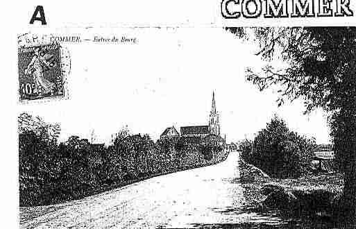 Ville de COMMER Carte postale ancienne