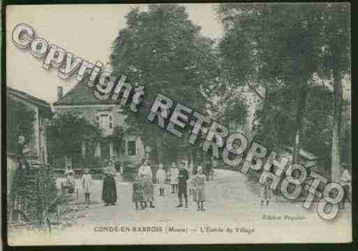 Ville de CONDEENBARROIS Carte postale ancienne