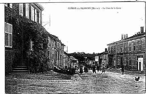 Ville de CONDEENBARROIS Carte postale ancienne