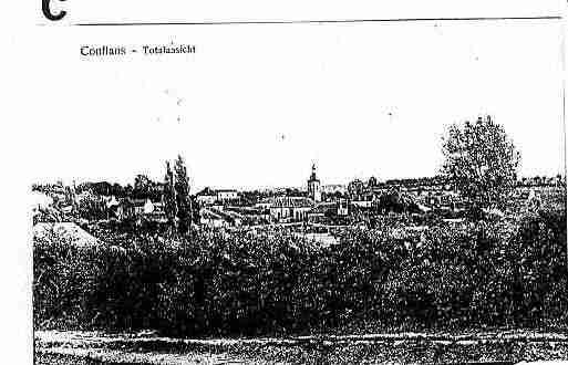 Ville de CONFLANSENJARNISY Carte postale ancienne