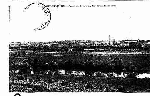 Ville de CONFLANSENJARNISY Carte postale ancienne