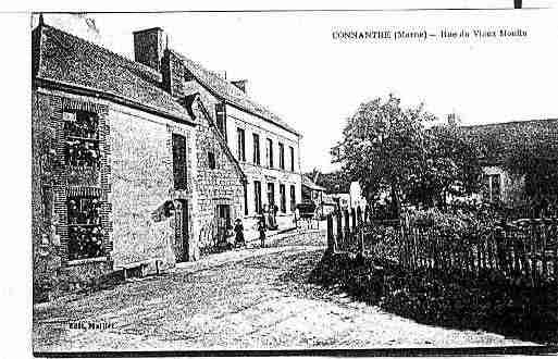 Ville de CONNANTRE Carte postale ancienne