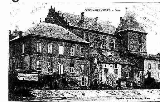 Ville de CONSLAGRANDVILLE Carte postale ancienne