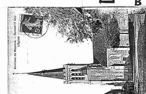 Ville de CONTEST Carte postale ancienne