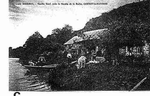 Ville de CONTEST Carte postale ancienne