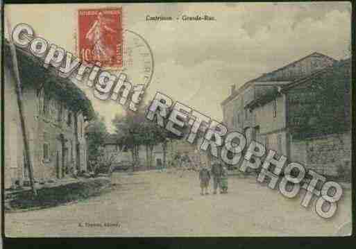 Ville de CONTRISSON Carte postale ancienne