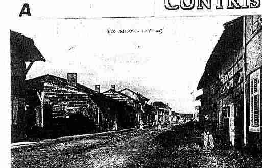 Ville de CONTRISSON Carte postale ancienne