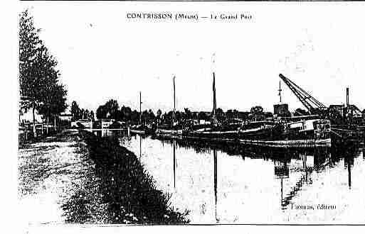 Ville de CONTRISSON Carte postale ancienne