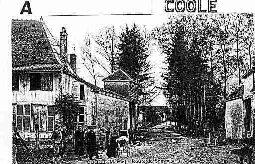 Ville de COOLE Carte postale ancienne