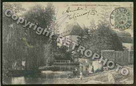 Ville de COSSEENCHAMPAGNE Carte postale ancienne Ville de COSSEENCHAMPAGNE Carte postale ancienne