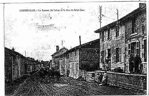 Ville de COUPEVILLE Carte postale ancienne