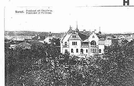 Ville de COURCELLESCHAUSSY Carte postale ancienne