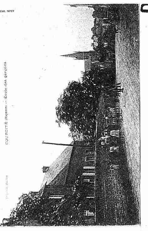 Ville de COURCITE Carte postale ancienne Ville de COURCITE Carte postale ancienne