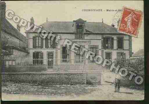 Ville de COURGIVAUX Carte postale ancienne Ville de COURGIVAUX Carte postale ancienne