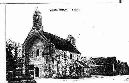 Ville de COURLANDON Carte postale ancienne