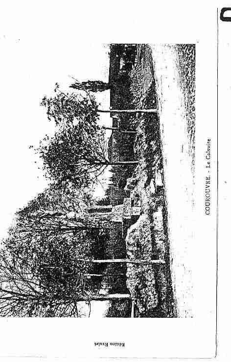 Ville de COUROUVRE Carte postale ancienne Ville de COUROUVRE Carte postale ancienne
