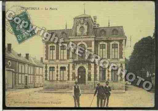 Ville de COURTISOLS Carte postale ancienne