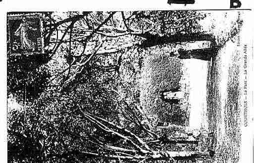 Ville de COURTISOLS Carte postale ancienne