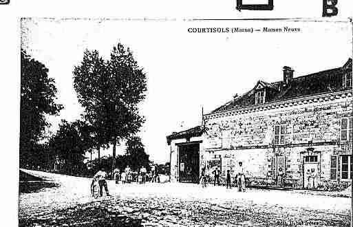 Ville de COURTISOLS Carte postale ancienne Ville de COURTISOLS Carte postale ancienne