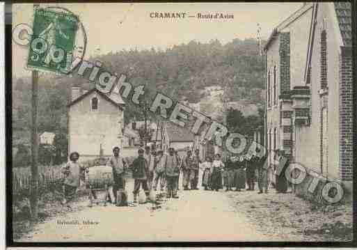 Ville de CRAMANT Carte postale ancienne