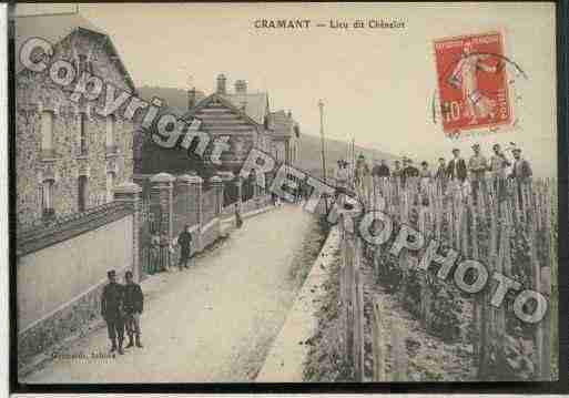 Ville de CRAMANT Carte postale ancienne