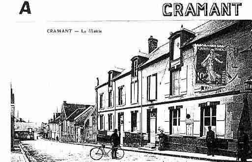 Ville de CRAMANT Carte postale ancienne