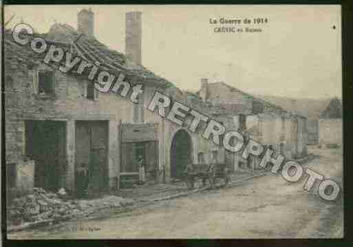 Ville de CREVIC Carte postale ancienne