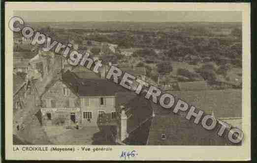 Ville de CROIXILLE(LA) Carte postale ancienne