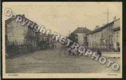 Ville de CRUSNES Carte postale ancienne