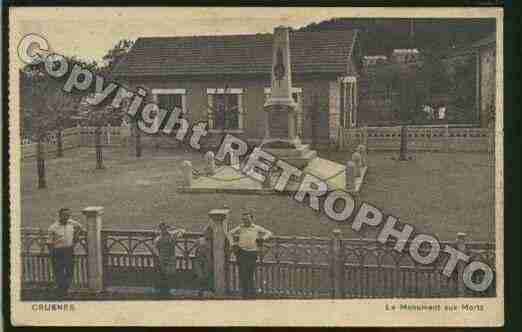 Ville de CRUSNES Carte postale ancienne