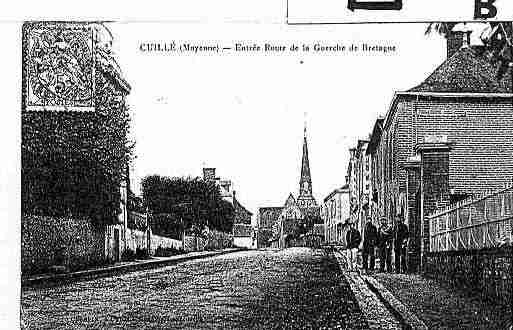 Ville de CUILLE Carte postale ancienne