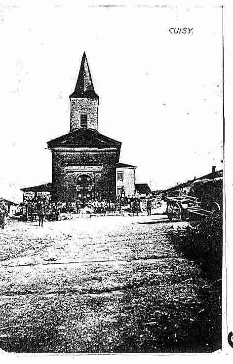 Ville de CUISY Carte postale ancienne