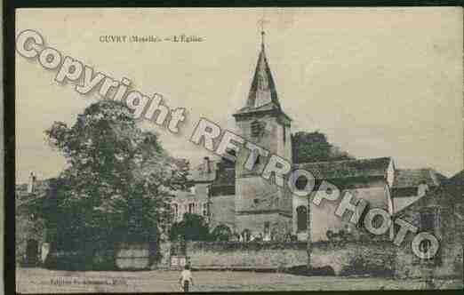 Ville de CUVRY Carte postale ancienne