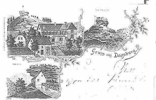 Ville de DABO Carte postale ancienne