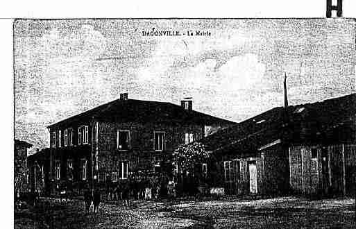 Ville de DAGONVILLE Carte postale ancienne