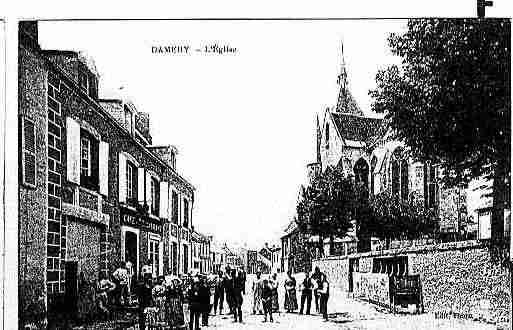 Ville de DAMERY Carte postale ancienne