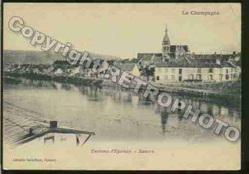 Ville de DAMERY Carte postale ancienne