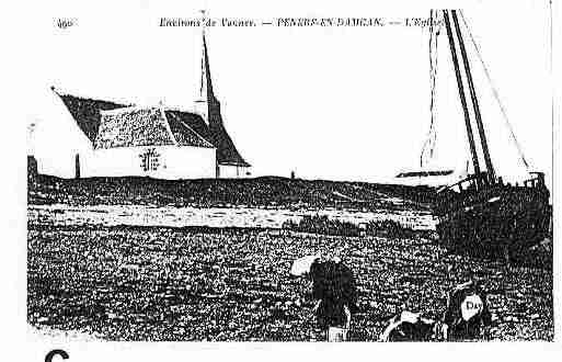 Ville de DAMGAN Carte postale ancienne