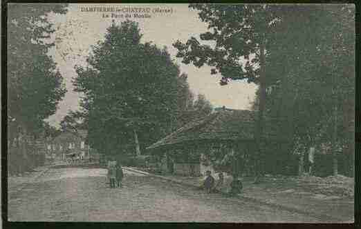 Ville de DAMPIERRELECHATEAU Carte postale ancienne