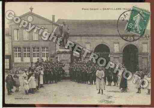 Ville de DAMVILLERS Carte postale ancienne