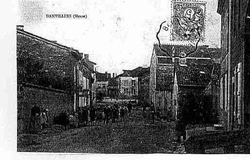 Ville de DAMVILLERS Carte postale ancienne