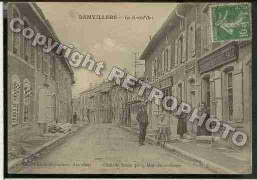 Ville de DAMVILLERS Carte postale ancienne